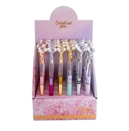 [25-527] BOLIGRAFO MP METALICO DIAMANTE TREND X4