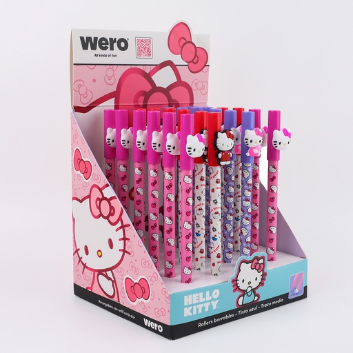 [WE4228] BOLIGRAFO WERO BORRABLE X1 HELLO KITTY