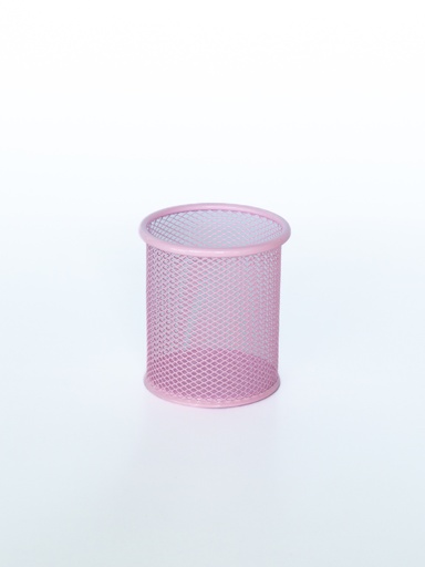 [802PRO] PORTALAPIZ VALUES METALICO REDONDO ROSA PASTEL