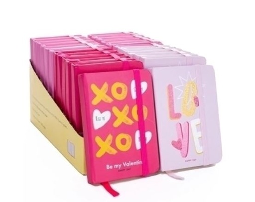 [25-136] LIBRETA MP TAPA DURA A7 LOVE 96 HOJAS