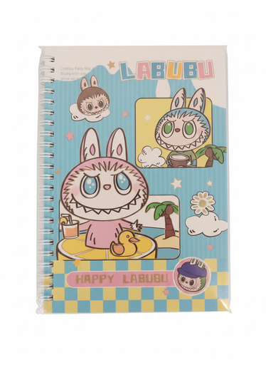 [A5-5035] CUADERNO ANILLADO TAPA FLEXIBLE LABUBU 5035