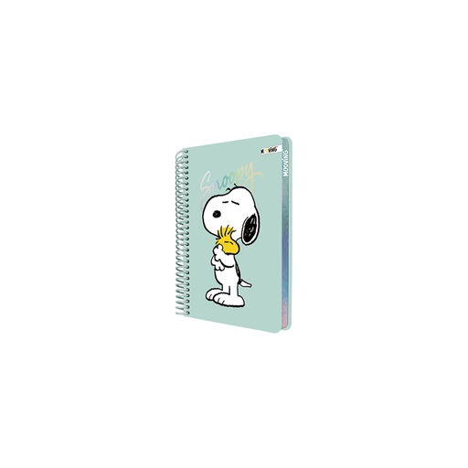 [1232134] CUADERNO MOOVING POCKET 12X14.5 96 HOJAS SNOOPY