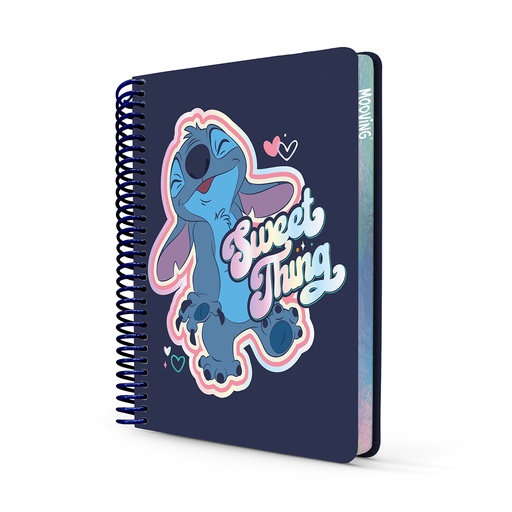 [1231244] CUADERNO MOOVING PREMIUM 1/2 OFICIO 96 HOJAS STITCH (PROXIMAMENTE)