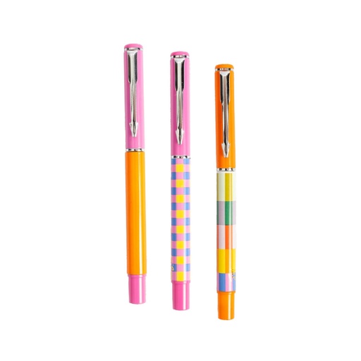 [201422] BOLIGRAFO FW COLOR BLOCK CON TAPA