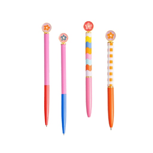 [201423] BOLIGRAFO FW COLOR BLOCK RETRACTIL X1