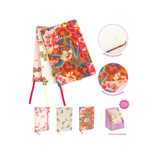 [201468] LIBRETA BULLET JOURNALBELLE FW 140X210 80 HOJAS CON PUNTOS (PROXIMAMENTE)