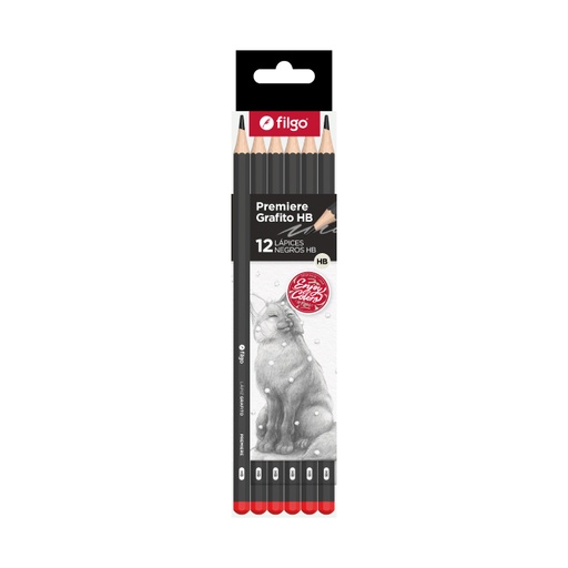 [PN103-C12-HB] LAPIZ GRAFITO FILGO PREMIERE HB X12