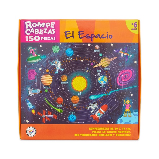 [726798275535] ROMPECABEZAS BARCO DE PAPEL 150 PIEZAS - EL ESPACIO
