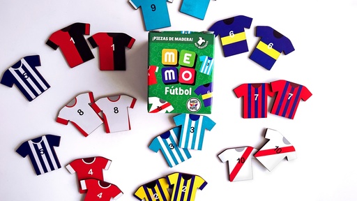 [786071078833] JUEGO DE MEMORIA BARCO DE PAPEL MEMO FUTBOL