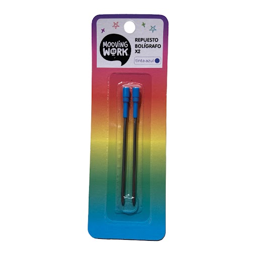 [2160301] REPUESTO MOOVING PARA BOLIGRAFO X2 AZUL