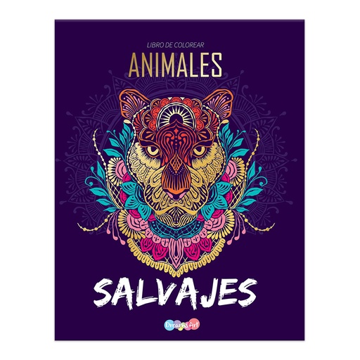 [BCMAN3005] LIBRO PARA COLOREAR DREAMS ART ANIMALES SALVAJES
