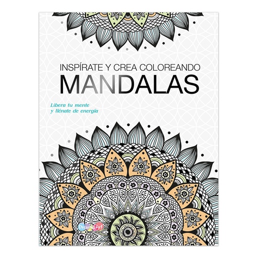 [BCMAN2502] LIBRO PARA COLOREAR DREAMS ART INSPIRATE Y CREA COLOREANDO MANDALAS