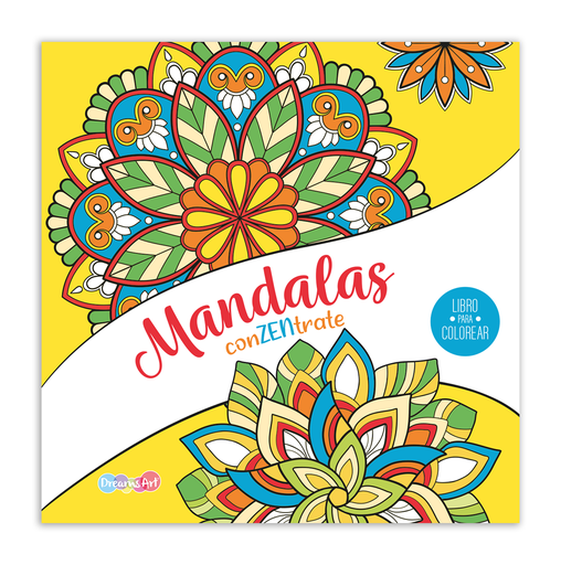 [BCMAN2201] LIBRO PARA COLOREAR DREAMS ART MANDALAS SURTIDAS 2201 (CONZENTRATE-ARTE PARA SANAR-CONCENTRACION PLENA-ENERGIA PARA EL ALMA)
