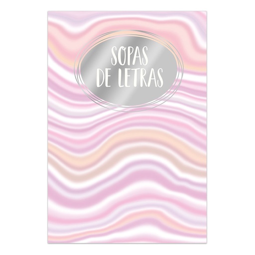 [BPVST7423] SOPA DE LETRAS DREAMS ART VERDE Y ROSA 7423