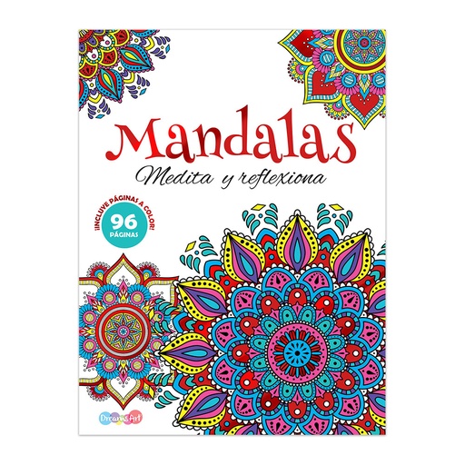 [BCMAN2701] LIBRO PARA COLOREAR DREAMS ART SURTIDO 2701 (MANDALAS MEDITA Y REFLEXIONA- MANDALAS LIBERA TU MENTE-MAGIA Y UNICORNIOS-SORPRENDENTES DINOSAURIOS)