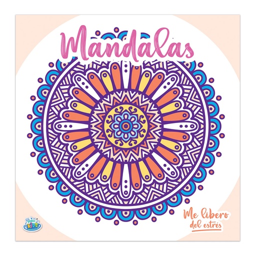 [BK-268] LIBRO PARA COLOREAR BRAINY KIDS MANDALAS ME LIBERO DEL ESTRES