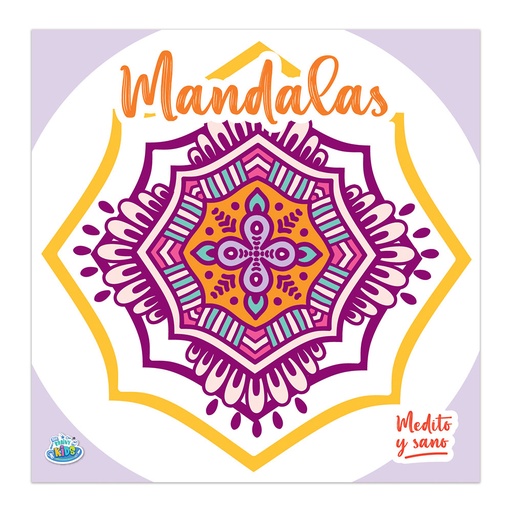 [BK-269] LIBRO PARA COLOREAR BRAINY KIDS MANDALAS MEDITO Y SANO