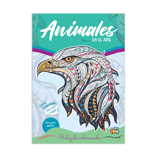[LIST-394] LIBRO PARA COLOREAR SCHOOL FUN ANIMALES EN EL AIRE