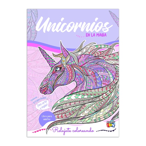 [LIST-397] LIBRO PARA COLOREAR SCHOOL FUN ANIMALES EN LA MAGIA