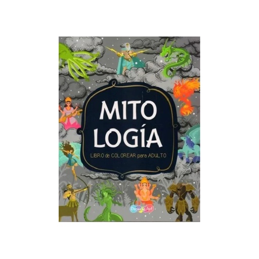 [BCMAN2116] LIBRO PARA COLOREAR DREAMS ART PARA ADULTO MITOLOGIA