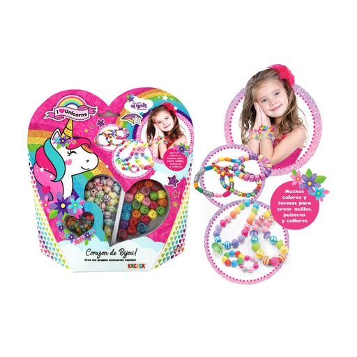 [5073] JUEGO KREKER CORAZON DE BIJOU