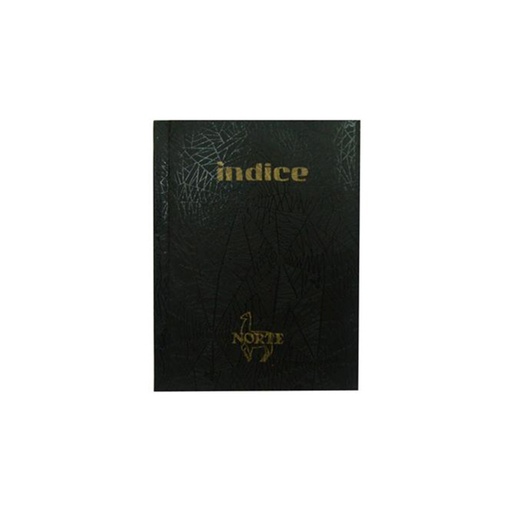 [40451] CUADERNO NORTE Nº451 COCIDO CON INDICE 45HOJAS RAYADO
