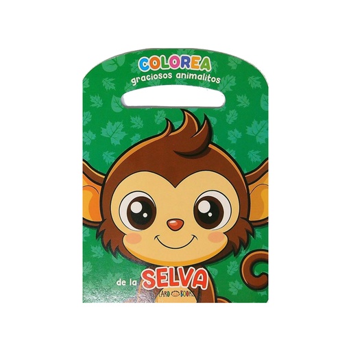[9786316549730] LIBRO COLOREA GRACIOSOS ANIMALITOS DE LA SELVA (CARO BOOKS)