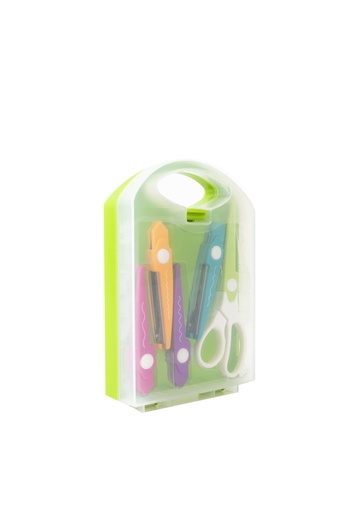 [TIJ400] SET TIJERAS OLAMI X 5 TIPOS DE CORTE