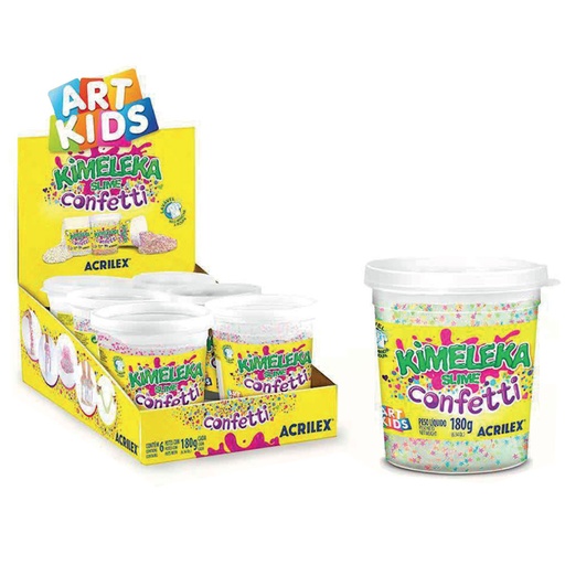 [05878-0000] SLIME KIMELEKA CONFETTI 180g