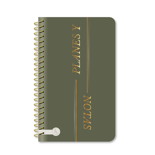 [5002] ANOTADOR RY ANILLADO 9.5x16cm 80 HOJAS RAYADAS KIRICOCHO VARIOS MODELOS 5002
