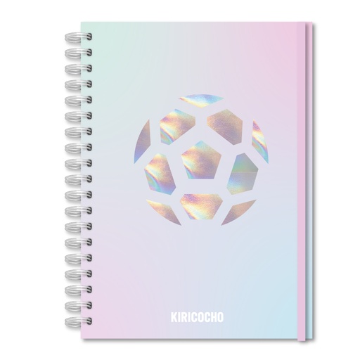 [5003] CUADERNO RY A5 ANILLADO 15x21cm 80 HOJAS RAYADAS KIRICOCHO VARIOS MODELOS 5003