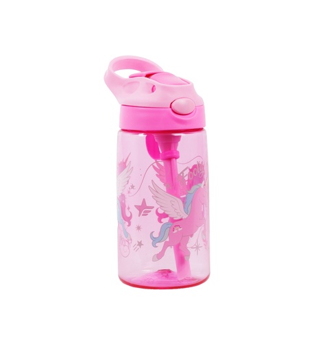 [BOTFTY163/1] BOTELLA FOOTY PLASTICA 480ML UNICORNIO ROSA