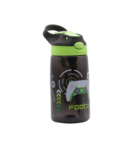 [BOTERM172/1] BOTELLA FOOTY PLASTICA 480ML GAME NEGRO