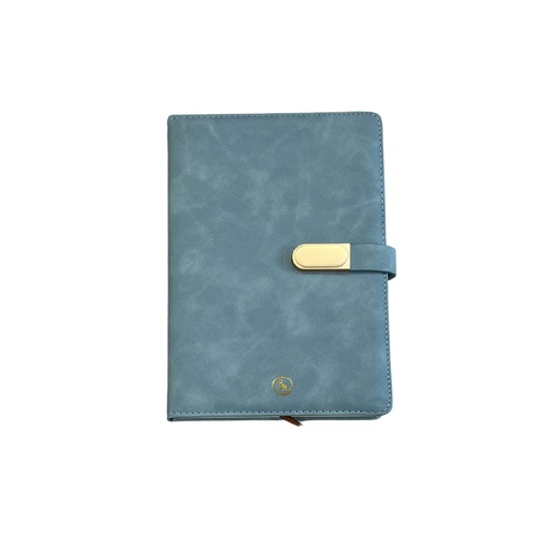 [3009] CUADERNO RY A5 15X21 CON CIERRE IMANTADO 100 HOJAS RAYADAS 3009