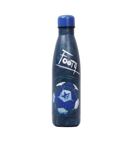 [BOTERM152/2] BOTELLA FOOTY TERMICA CON SORBETE 500ML TEAM AZUL