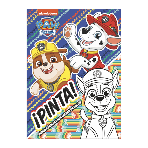 [6167] LIBRO JUEGOS Y COLORES ESPECIALES VERTICE PAW PATROL