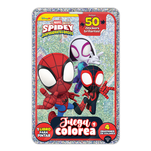 [6277] FLOW PACK VERTICE JUEGA Y COLOREA SPIDEY Y FRIENDS