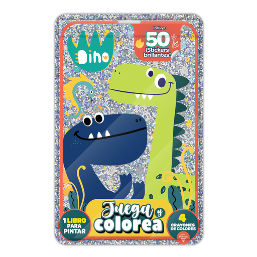 [6279] FLOW PACK VERTICE JUEGA Y COLOREA DINO