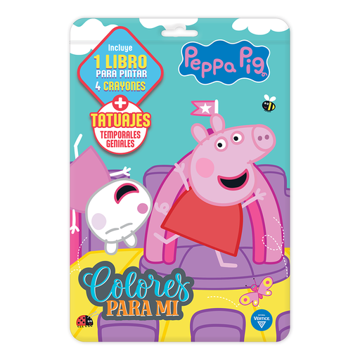 [6294] SET VERTICE FLOW PACK COLORES PARA MI TATUAJE PEPPA PIG