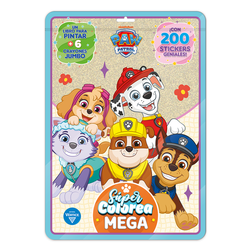 [6291] SET VERTICE FLOW PACK SUPER COLOREA PAW PATROL