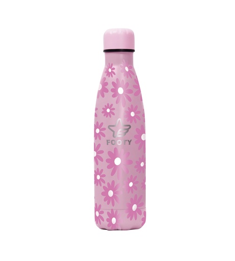 [BOTERM151/2] BOTELLA FOOTY TERMICA CON SORBETE 500ML MARGARITA ROSA