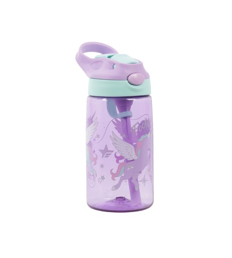 [BOTFTY163/2] BOTELLA FOOTY PLASTICA 480ML UNICORNIO LILA
