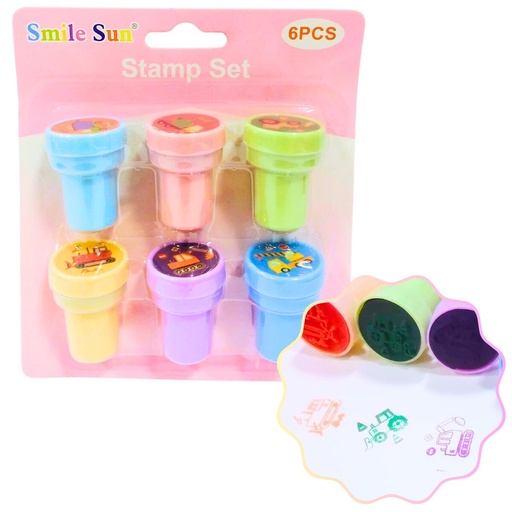 [25488] SELLO COLOURS BLISTER X 6 MAQUINARIAS