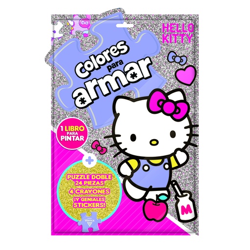 [6236] FLOW PACK VERTICE COLORES PARA ARMAR HELLO KITTY