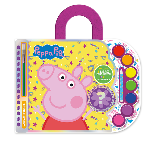 [6311] SET VERTICE ACUARELAS PEPPA PIG