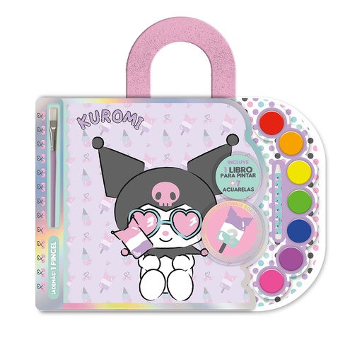 [6319] SET VERTICE ACUARELAS KUROMI