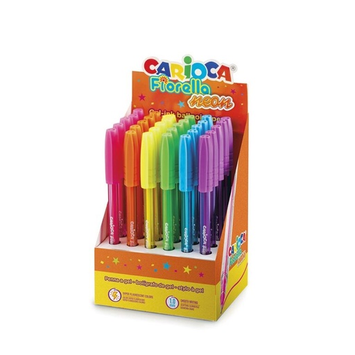 [43370] BOLIGRAFO CARIOCA FIORELLA NEON X30