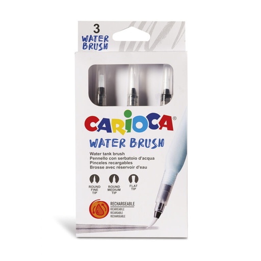[43170] PINCELES RECARGABLE CARIOCA X3