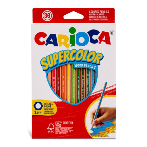 [43394] LAPIZ CARIOCA SUPERCOLOR X36