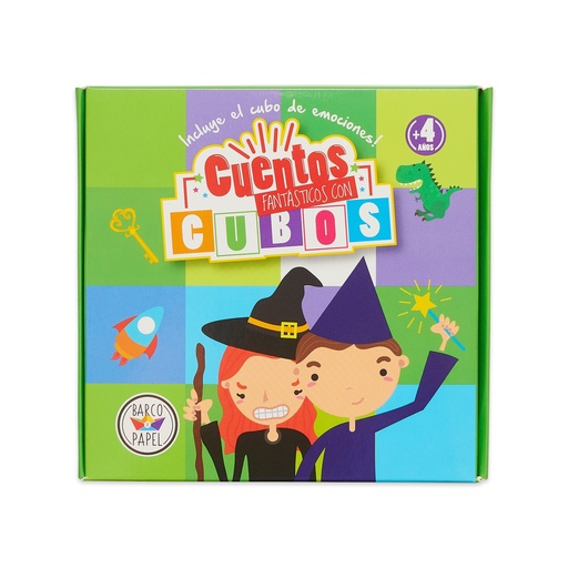[737787962046] LIBRO BARCO DE PAPEL CUENTO FANTASTICO CON CUBOS
